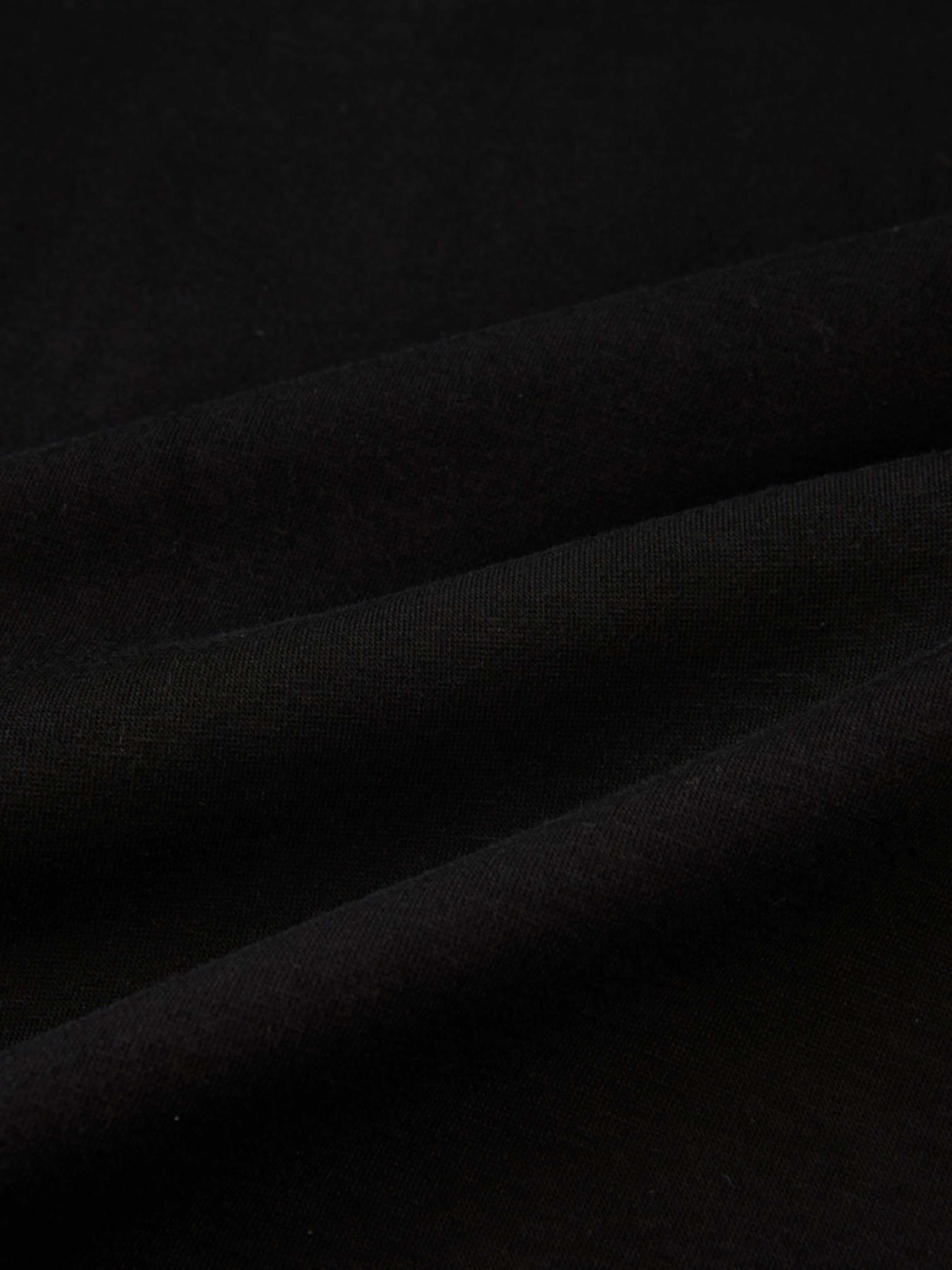 Embossed Sweatshirt - Black