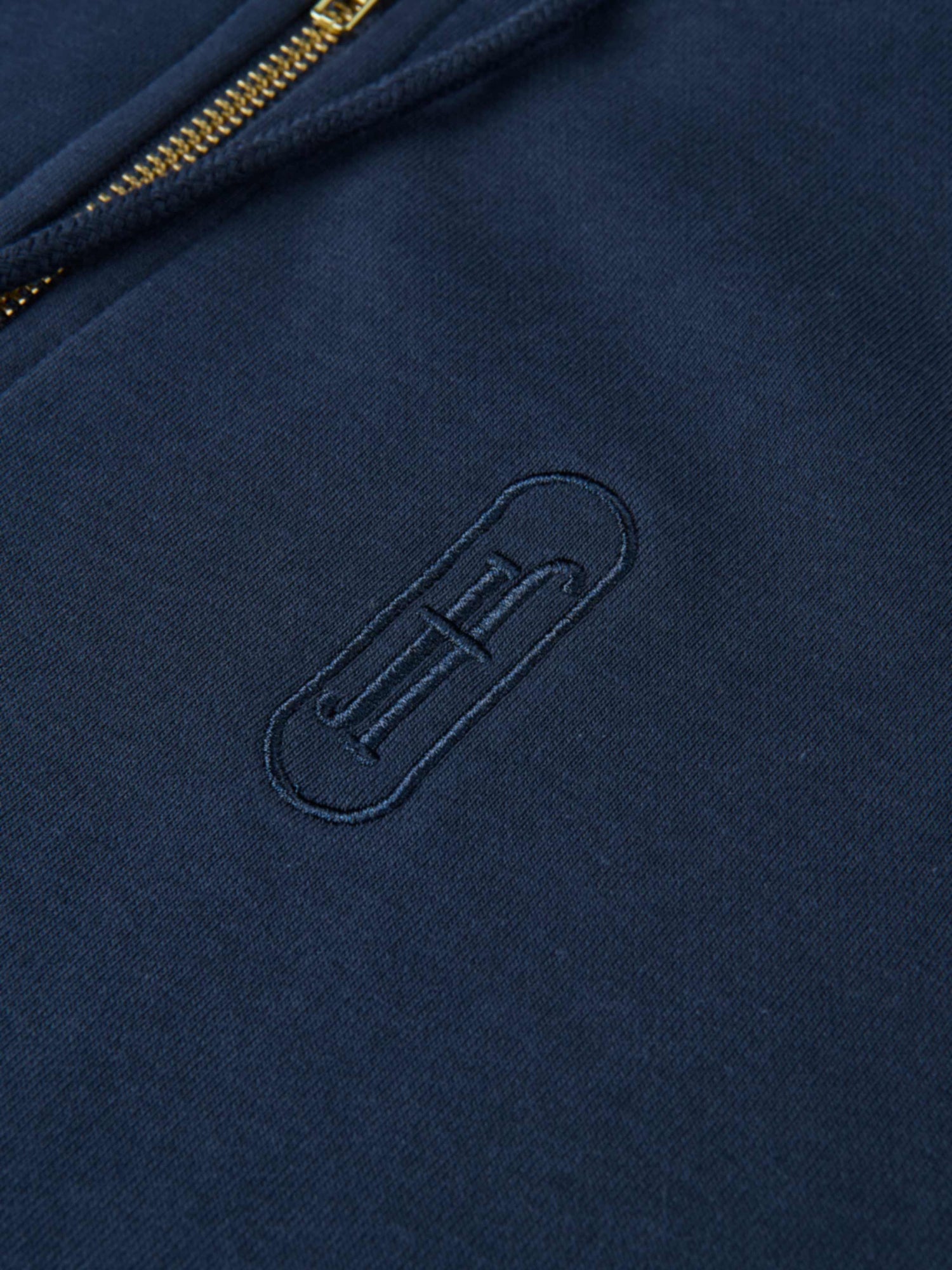 Lightweight Zip Up Hoodie - Navy