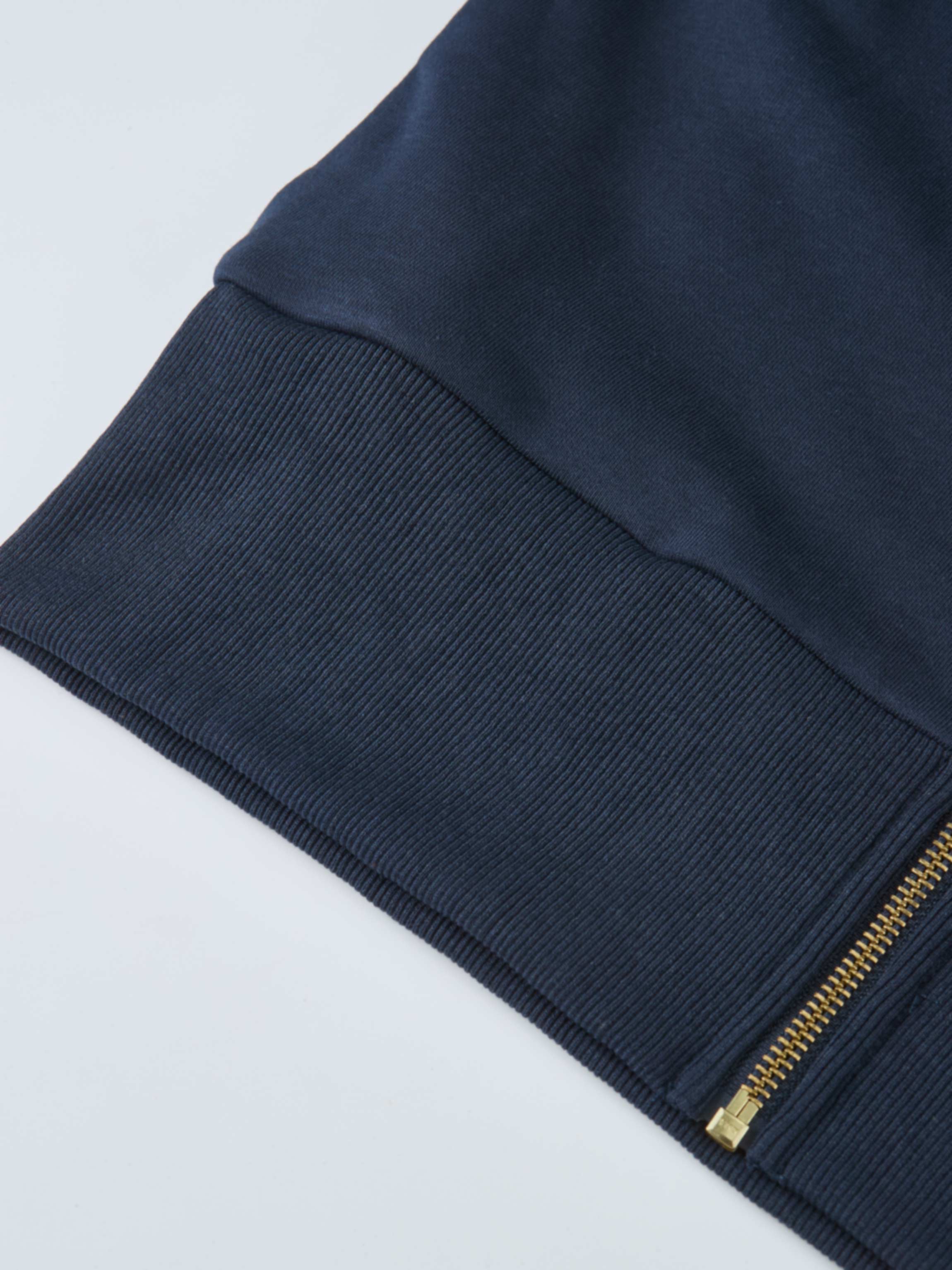 Lightweight Zip Up Hoodie - Navy