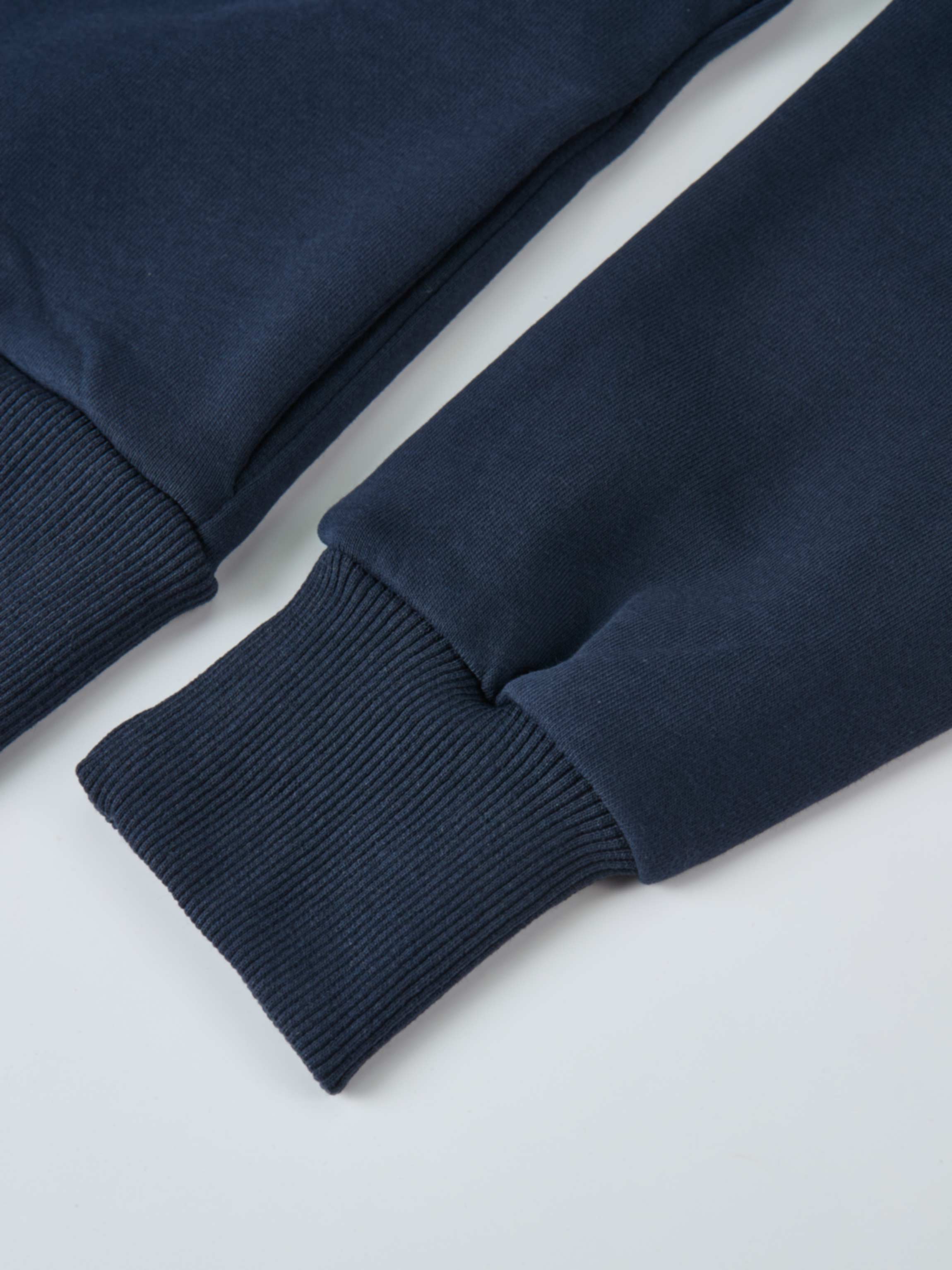 Lightweight Zip Up Hoodie - Navy