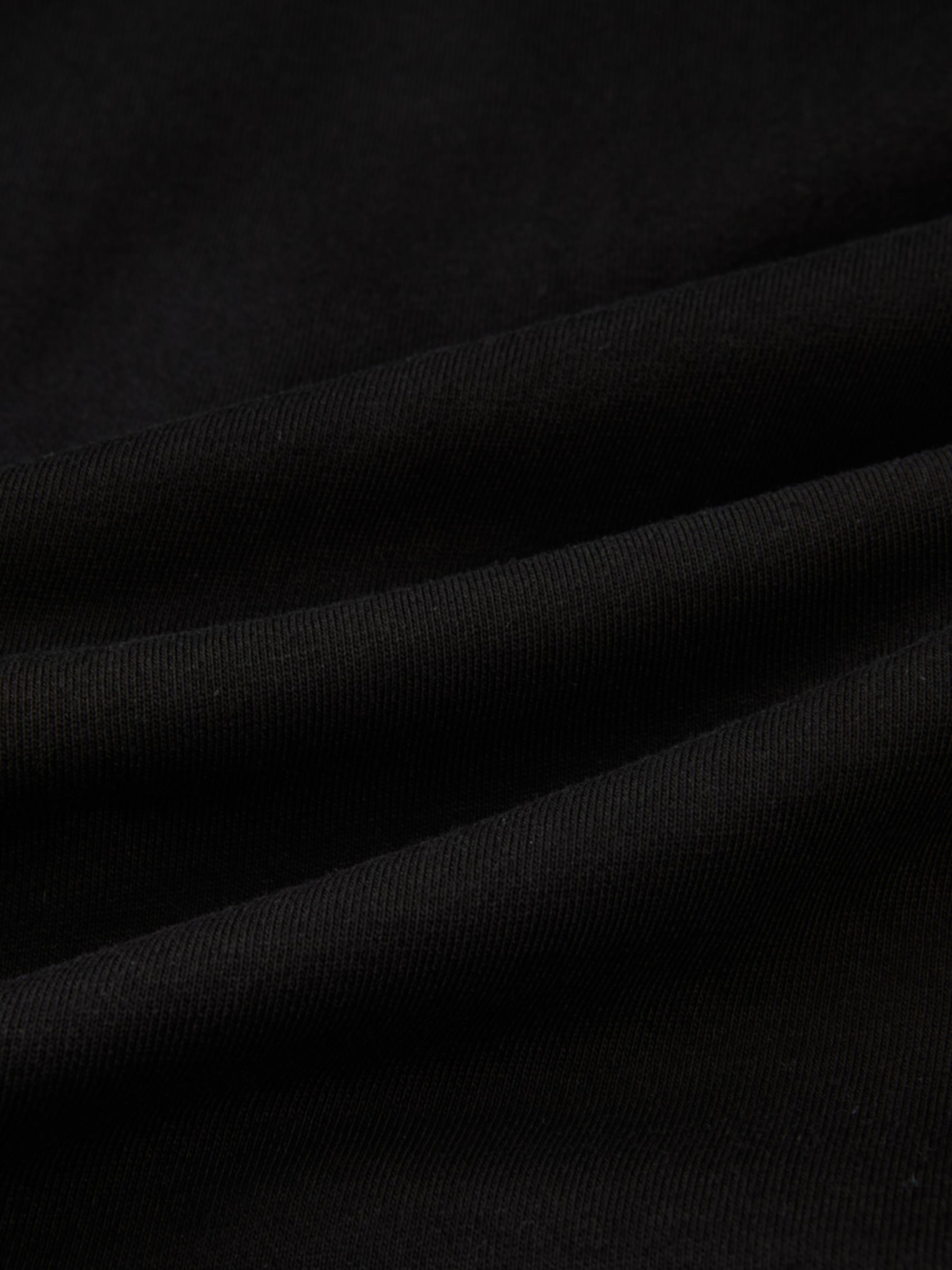 Lightweight Zip Up Hoodie - Black