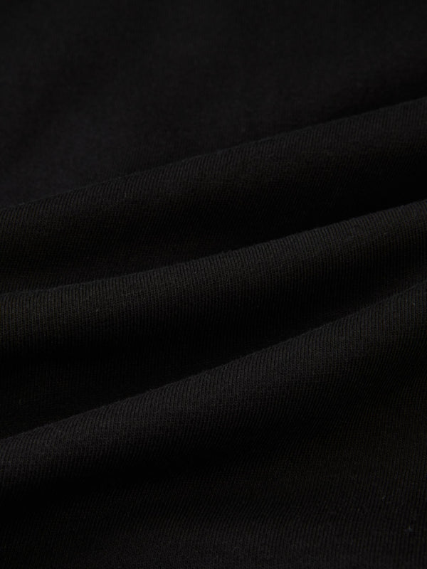 Lightweight Zip Up Hoodie - Black