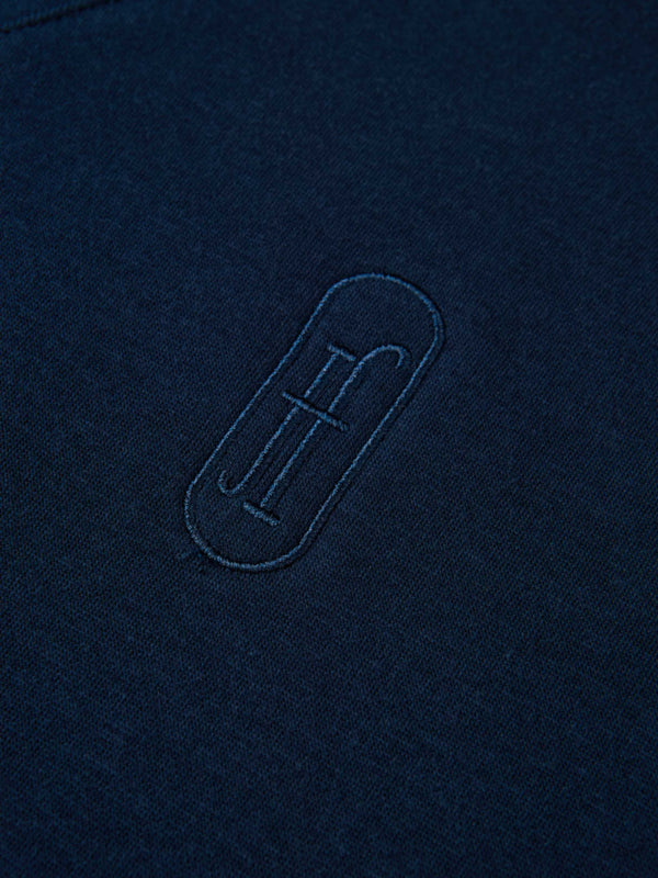 Embroidered Logo Sweatshirt - Navy