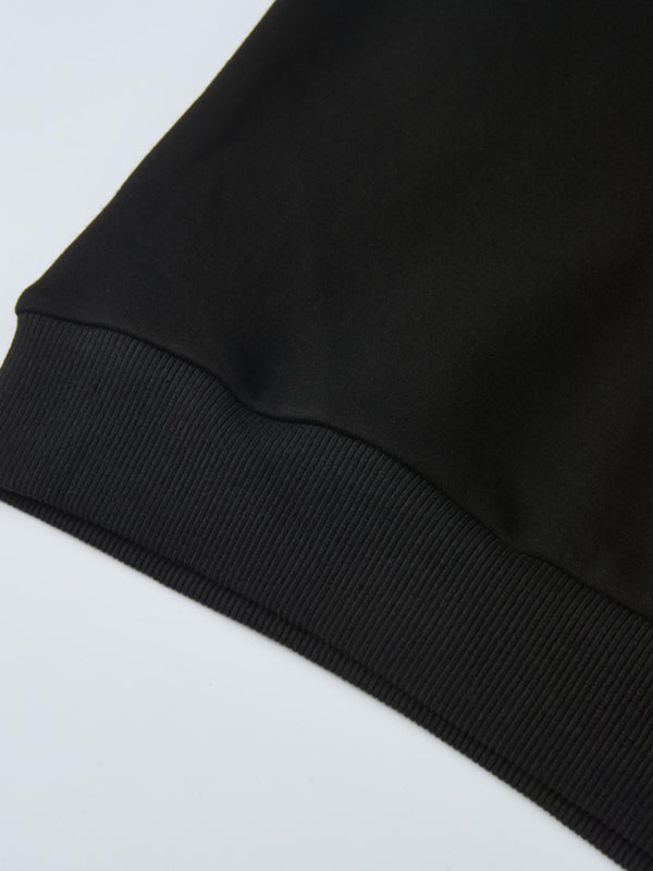 Embroidered Logo Sweatshirt - Black