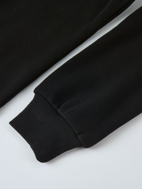 Embroidered Logo Sweatshirt - Black