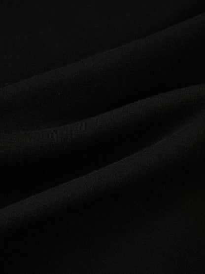 Embroidered Logo Sweatshirt - Black