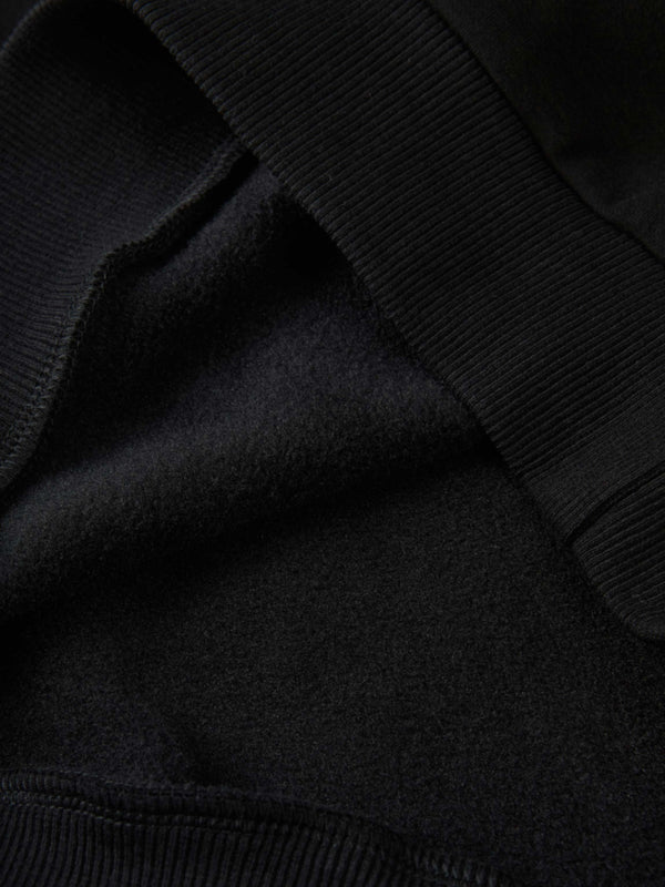 Embroidered Logo Sweatshirt - Black