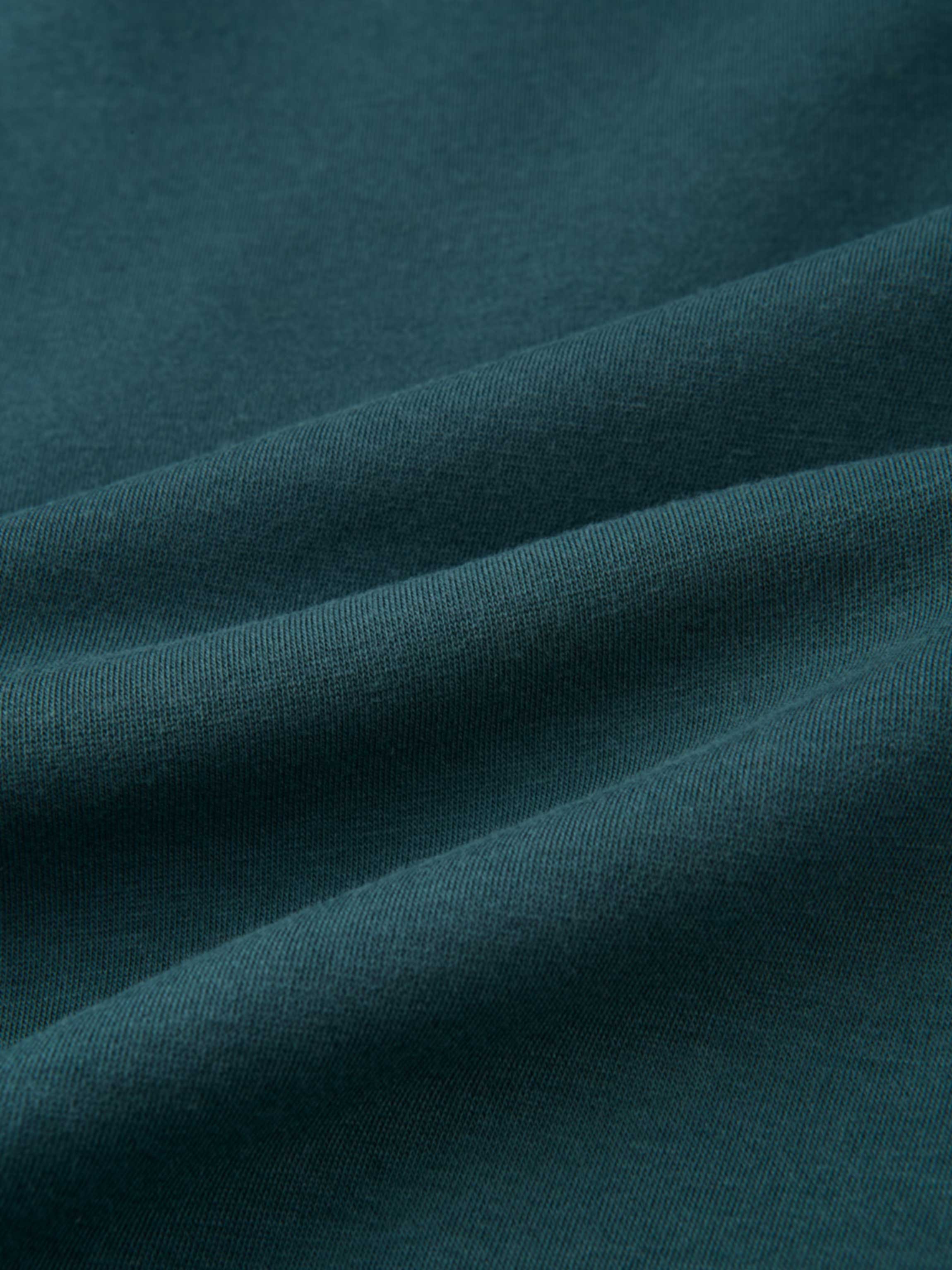 Embroidered Logo Sweatshirt - Teal