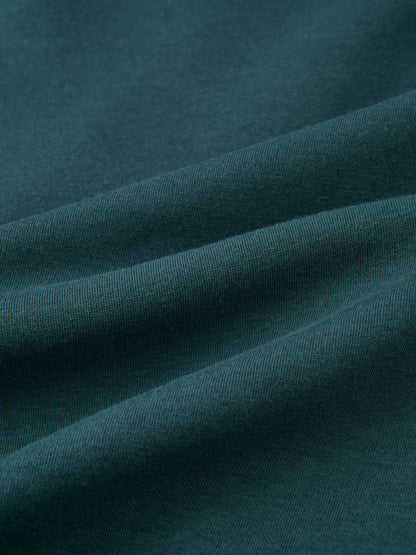 Embroidered Logo Sweatshirt - Teal