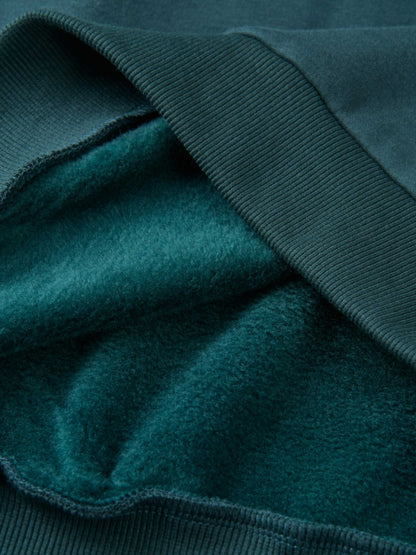 Embroidered Logo Sweatshirt - Teal