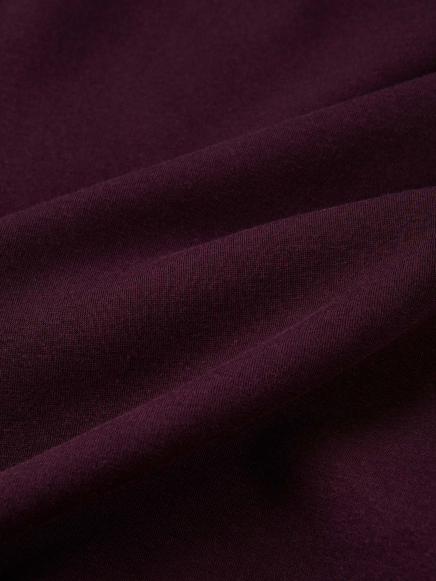 Embroidered Logo Sweatshirt - Deep Burgundy