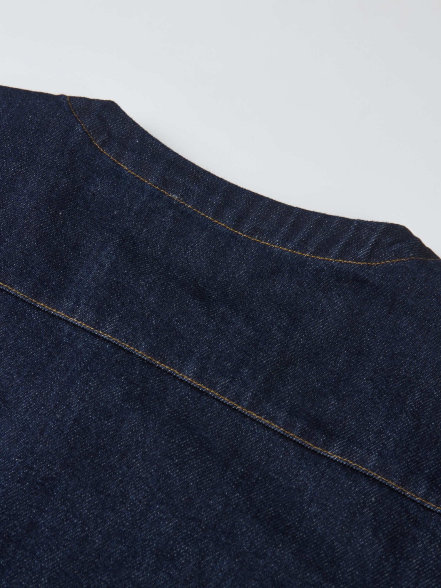 Crop Denim Jacket - Blue