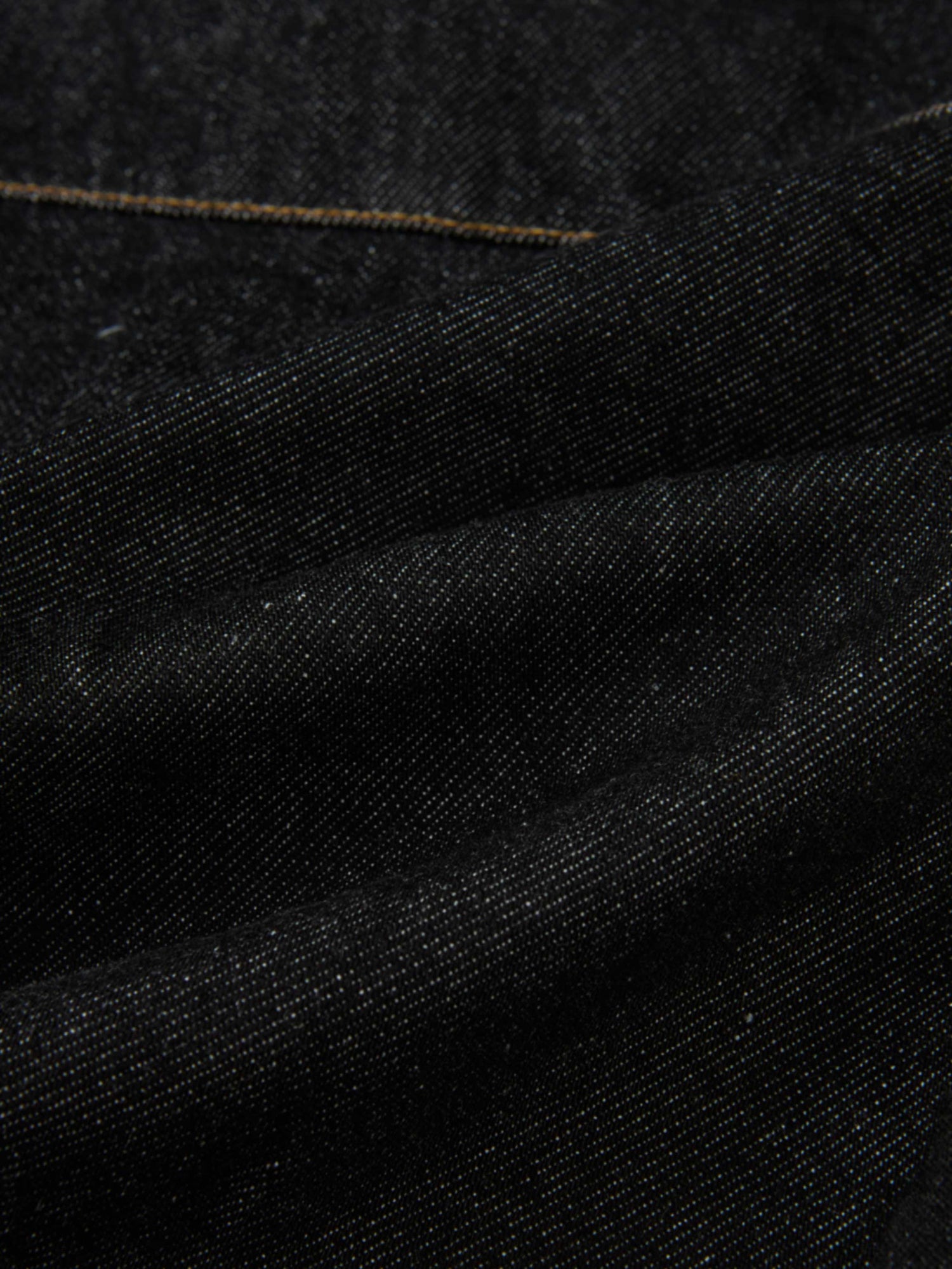 Crop Denim Jacket - Black