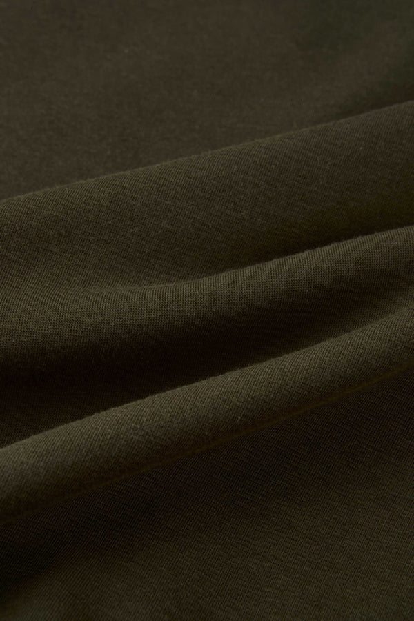 Embroidered Logo Sweatshirt - Olive