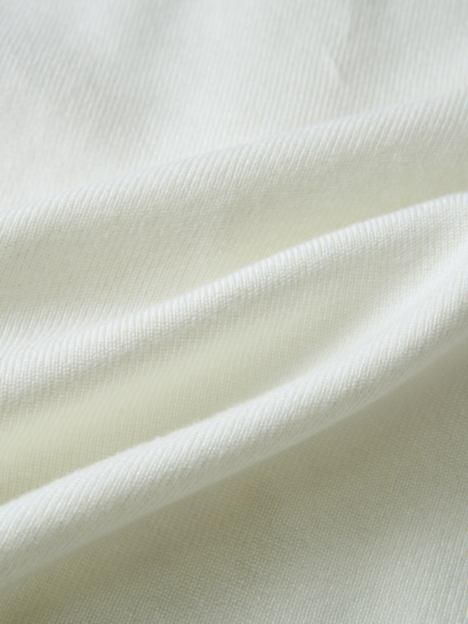 Basic Crew Knit Cardigan 20"- Cream