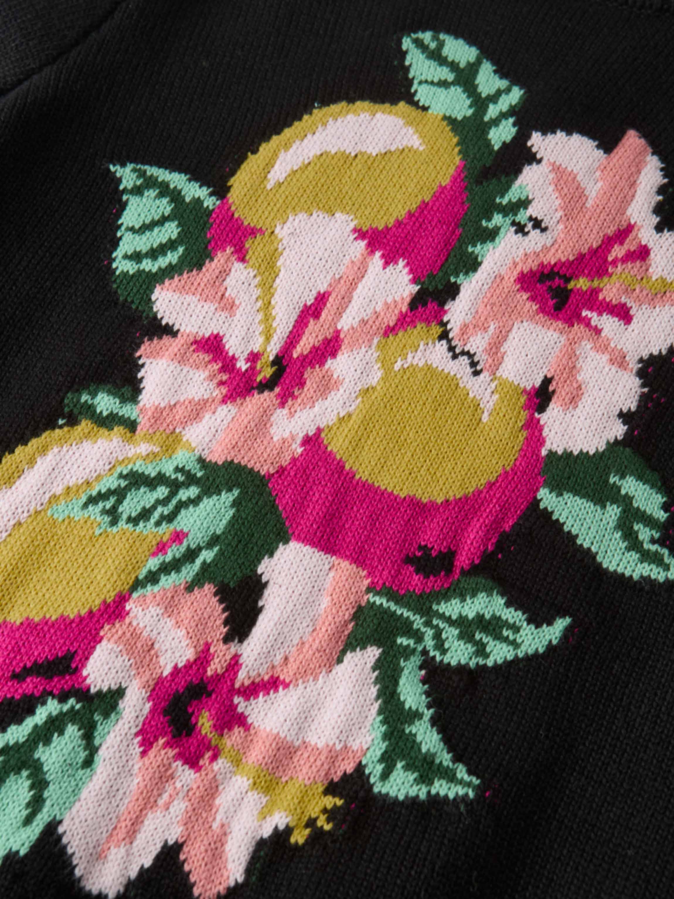 Motif Sweater - Center Floral