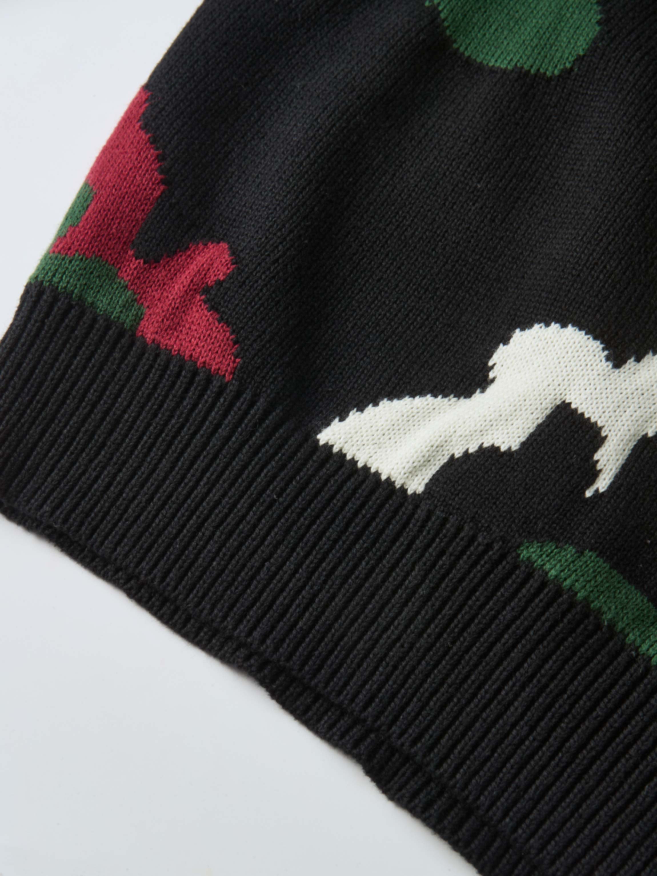 Motif Sweater - Scattered Floral