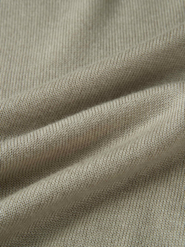 Wool Blend Crew Sweater - Green