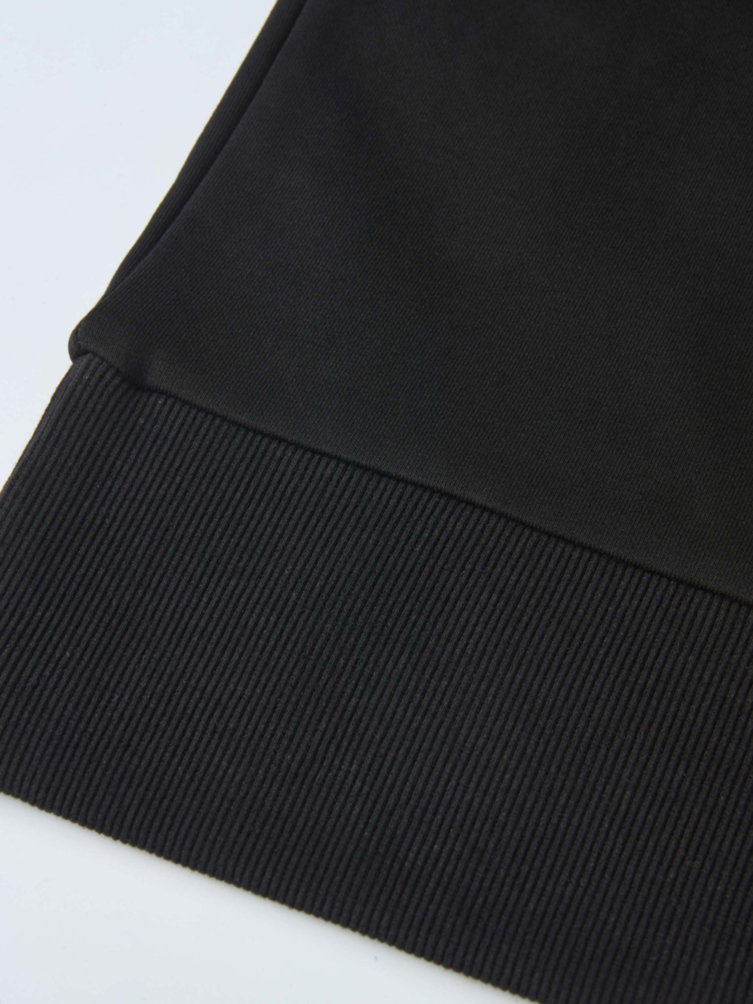 Funnel Neck Sweatshirt - Black