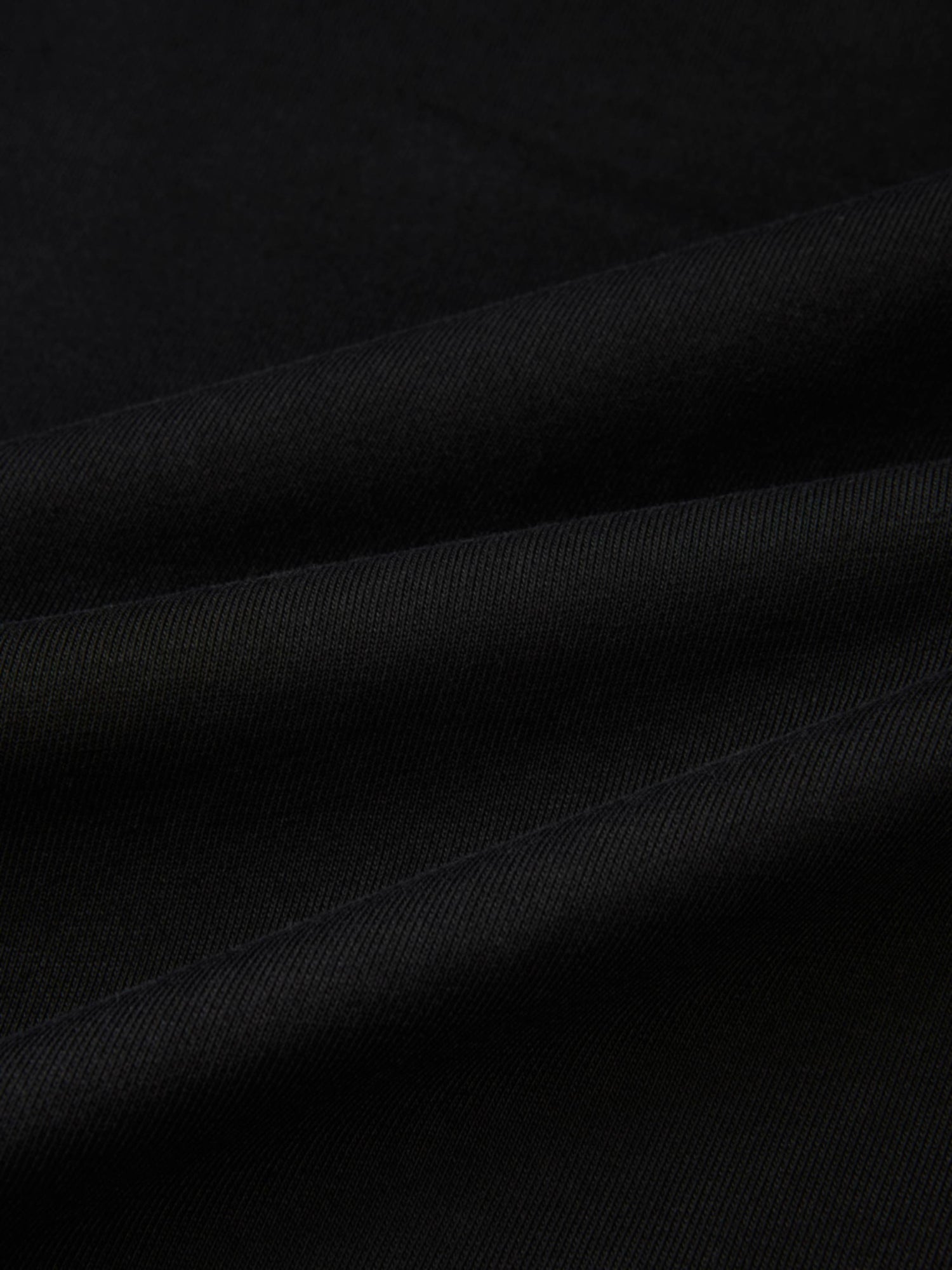 Funnel Neck Sweatshirt - Black
