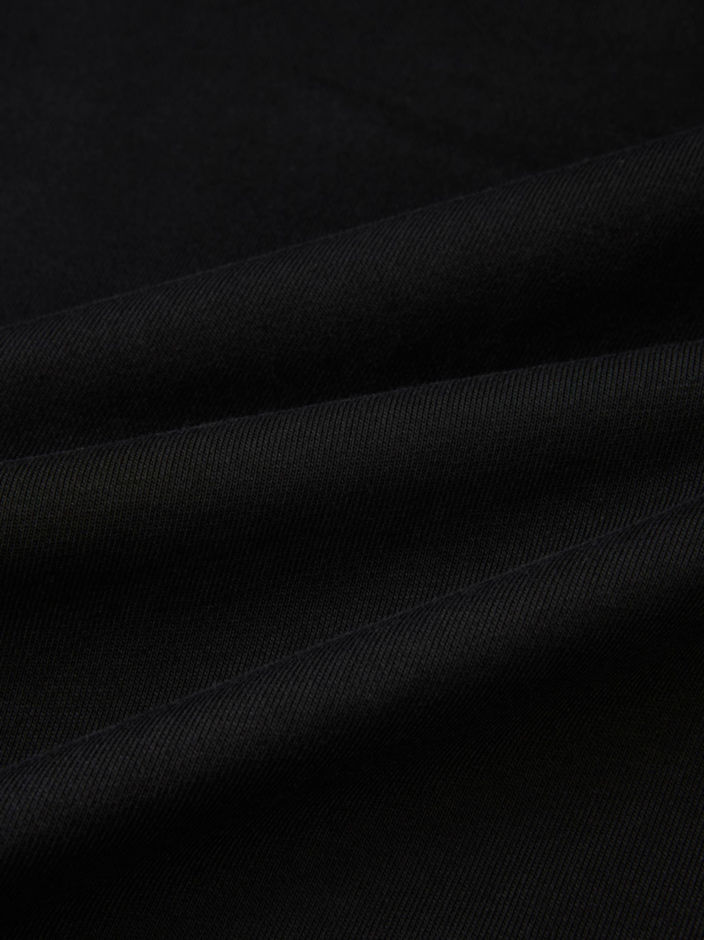 Funnel Neck Sweatshirt - Black