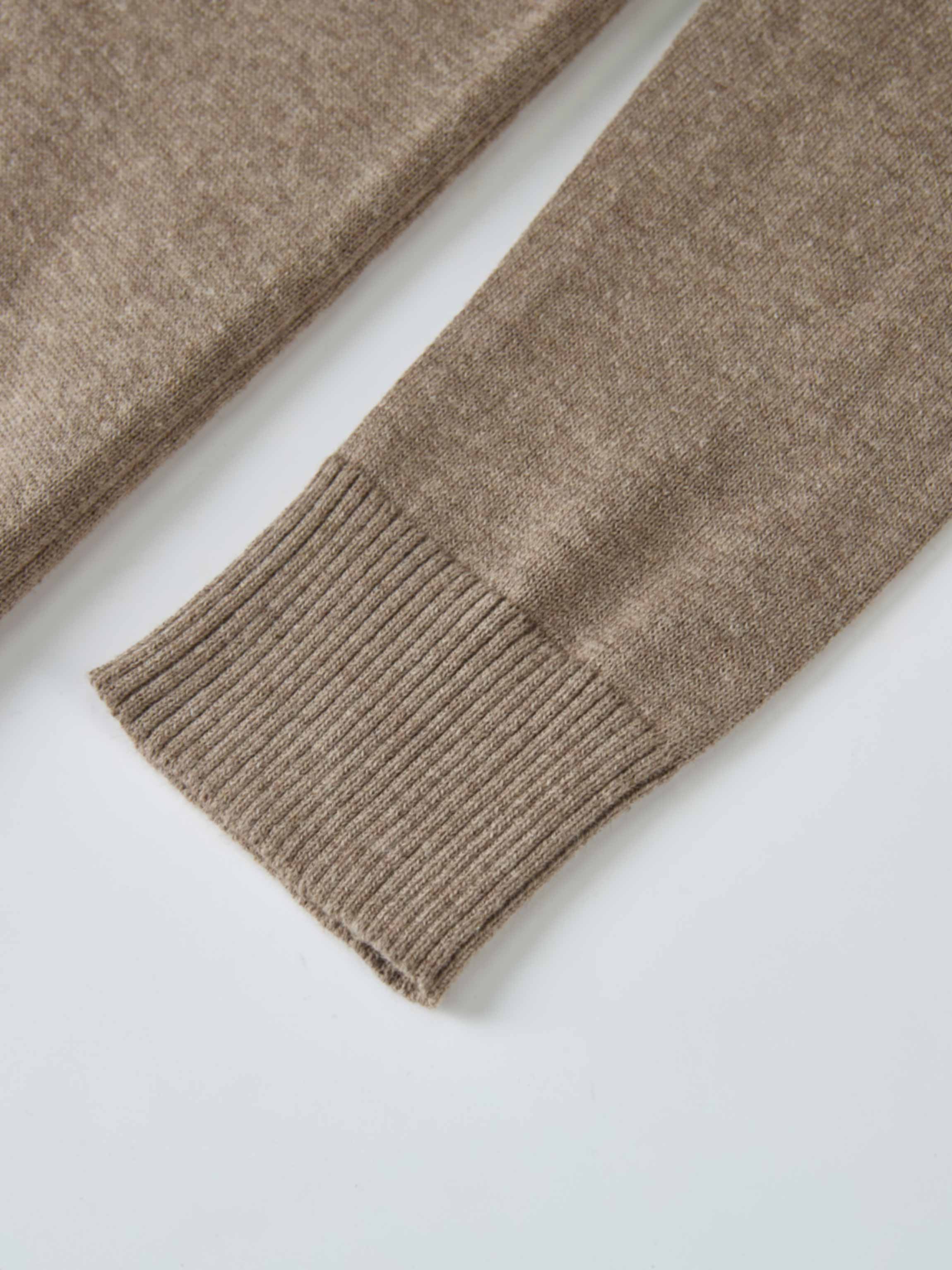 Knit Maxi Polo Dress - Camel