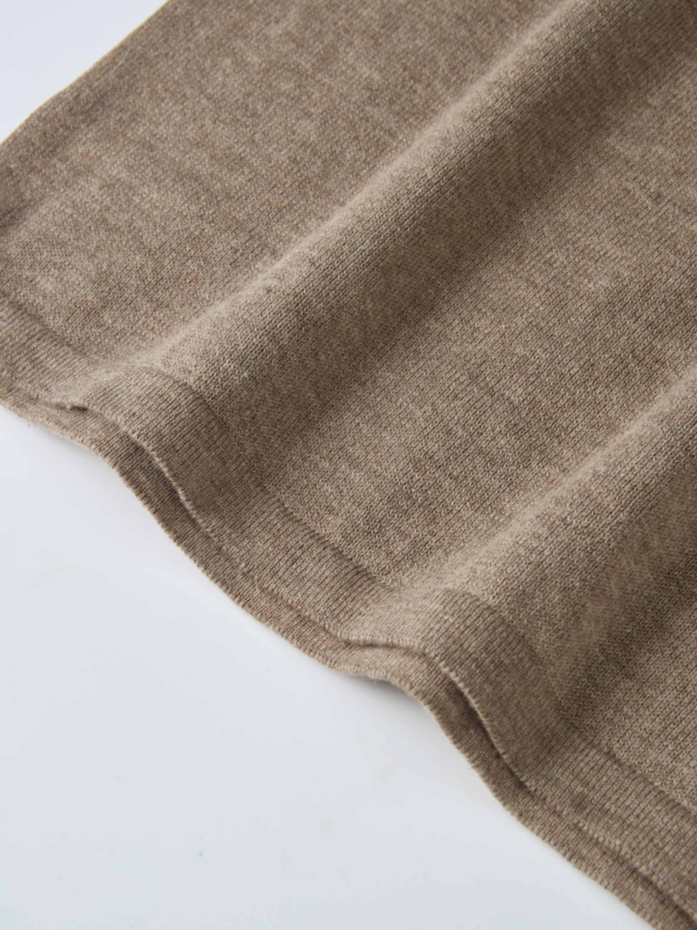 Knit Maxi Polo Dress - Camel