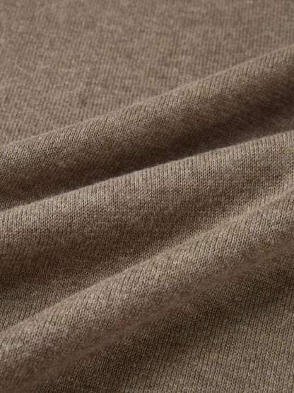 Knit Maxi Polo Dress - Camel