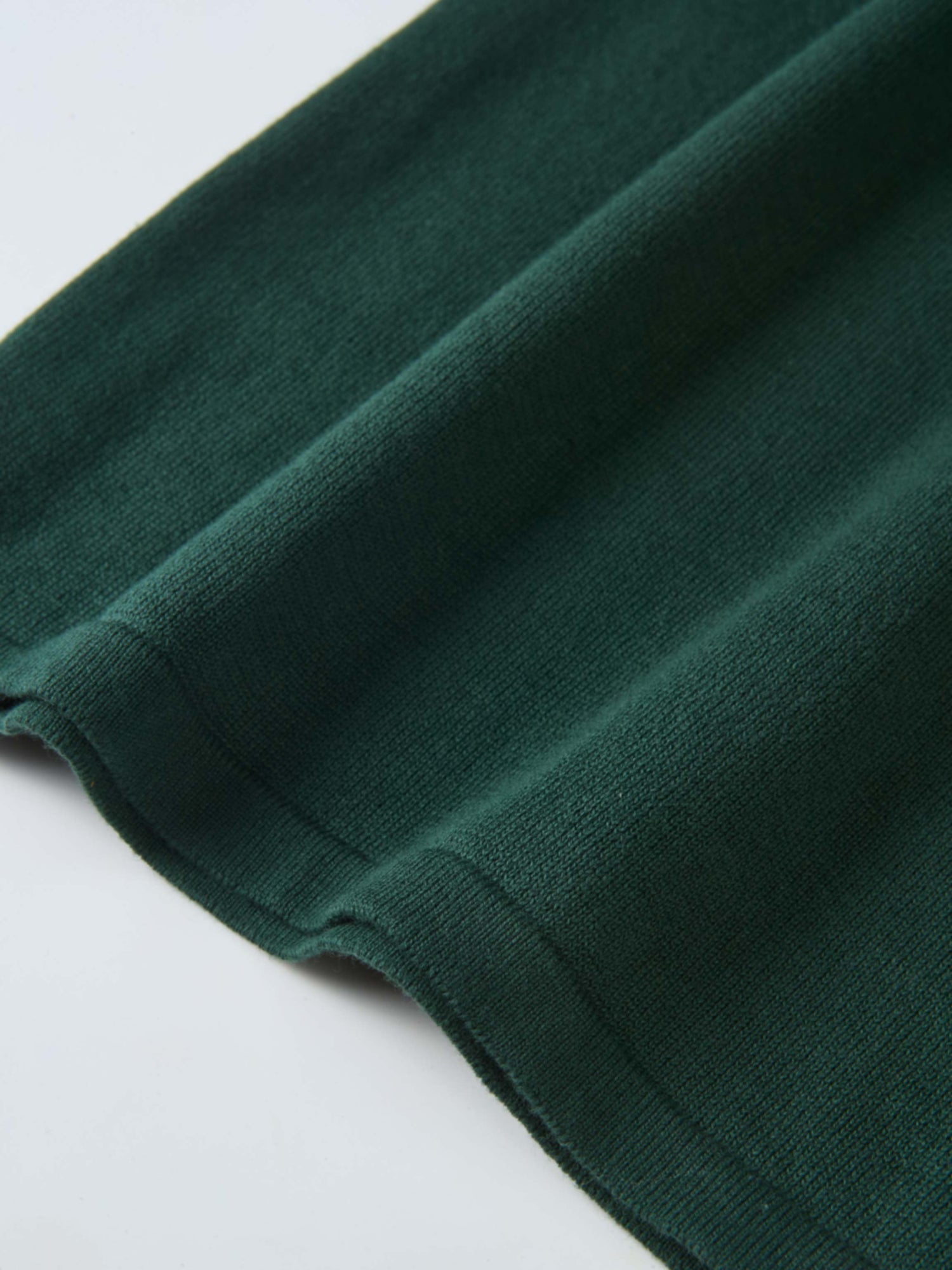 Knit Maxi Polo Dress - Green