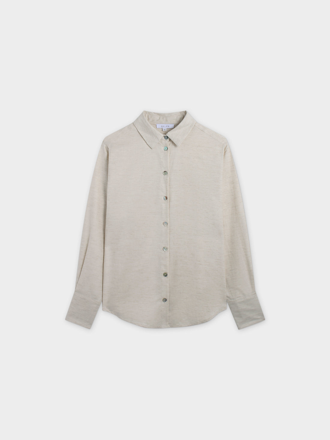 Linen Blouse-Oatmeal