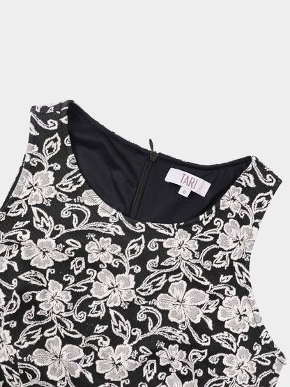 Yoke Detail Jumper - Black And White
