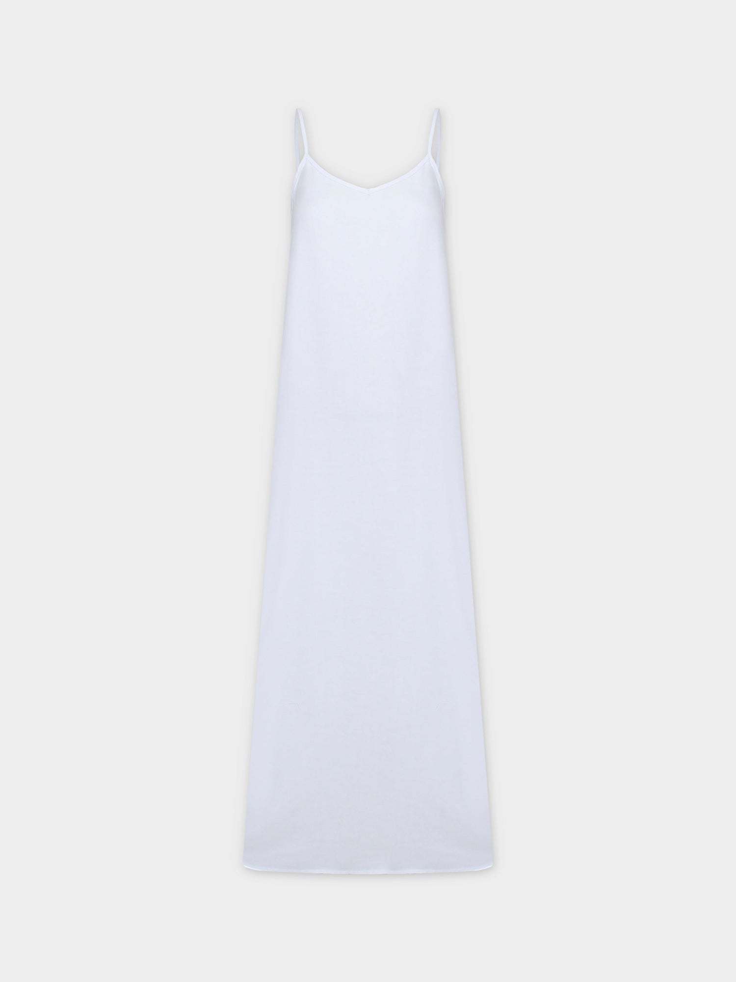 white linen slip dress Minimal Basic allowing the barest form of yourself to seep through Linen Slip Dress Chocolate Brown