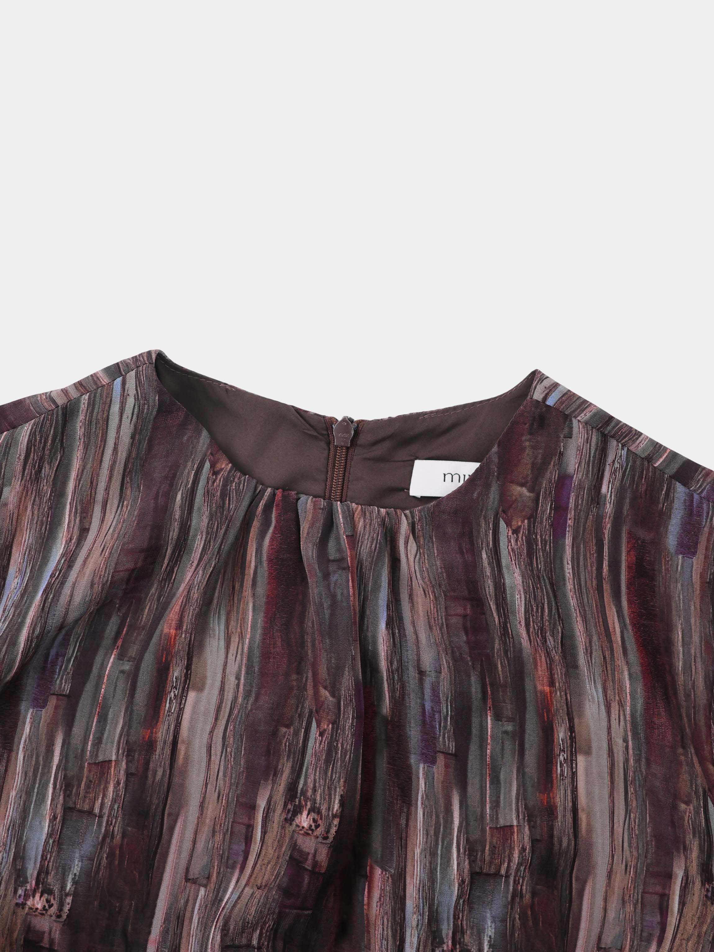 Waist Yoke Dress - Brushed Color