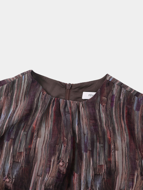 Waist Yoke Dress - Brushed Color