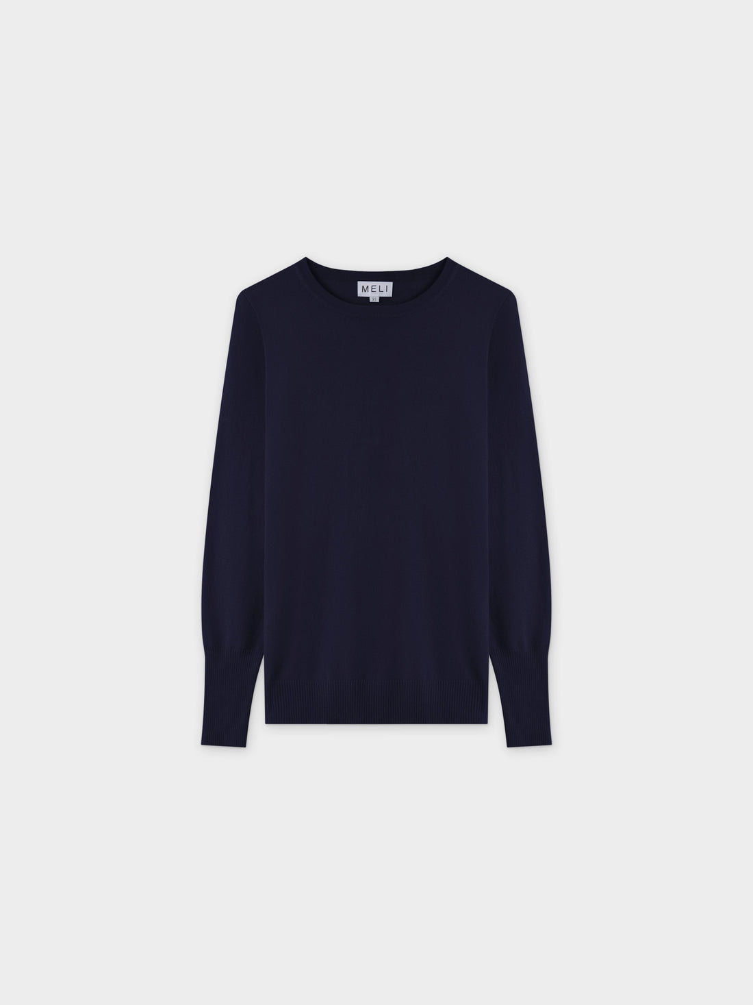 Basic Crew Sweater LS-Dark Navy