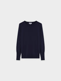 Basic Crew Sweater LS-Dark Navy