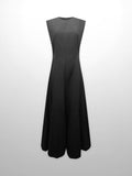 Taffeta Bubble Jumper-Black