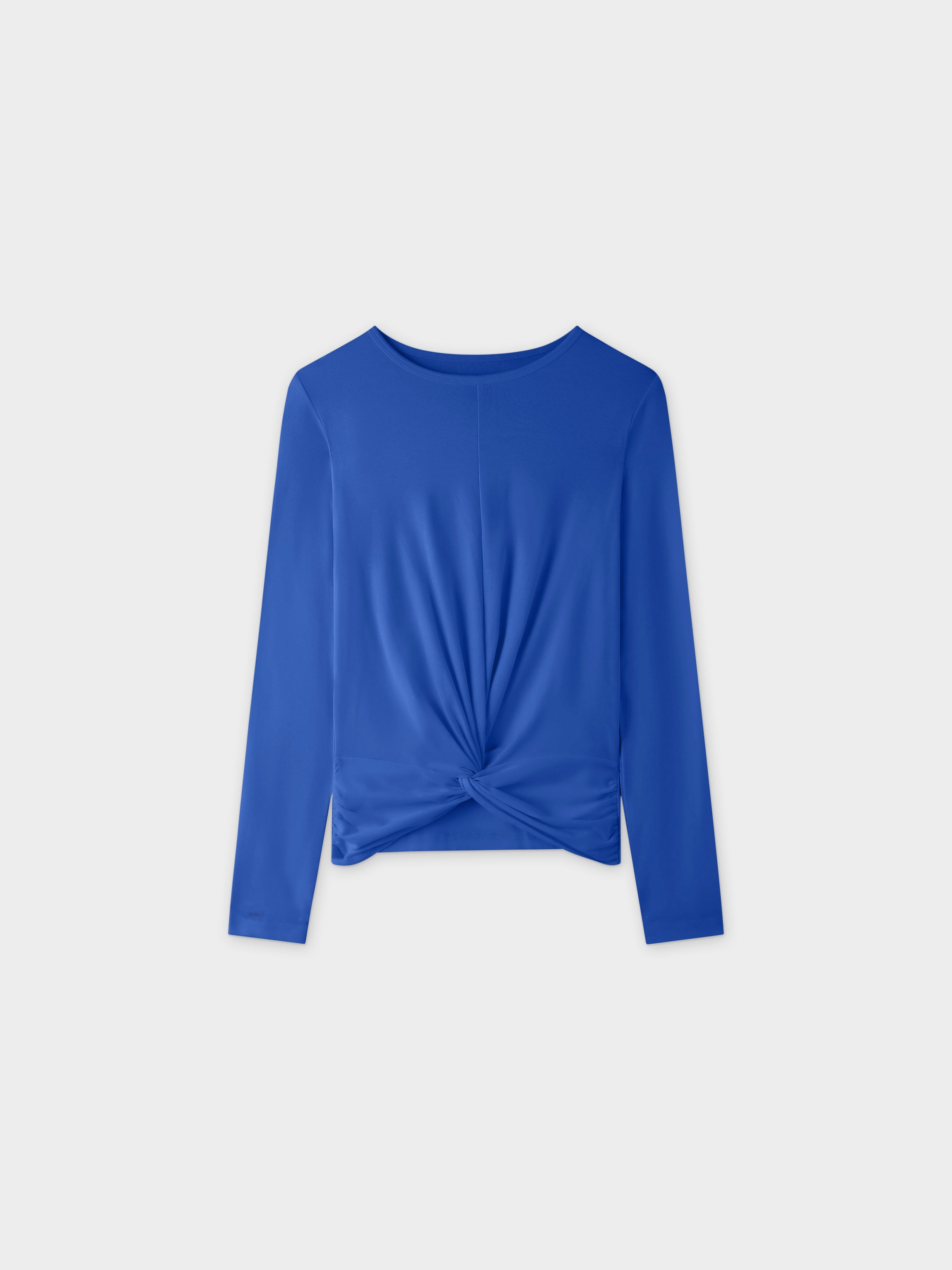 KNOT TEE-ROYAL BLUE