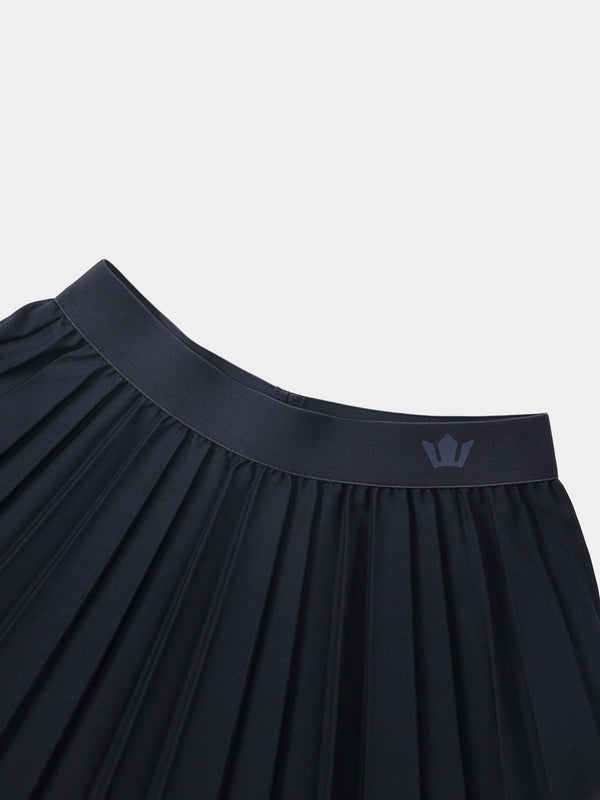 PLEATED SKIRT 24" -NAVY