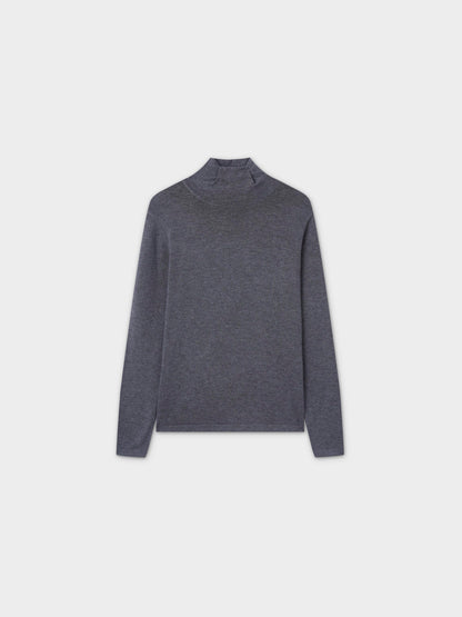 Knit Turtleneck-Grey