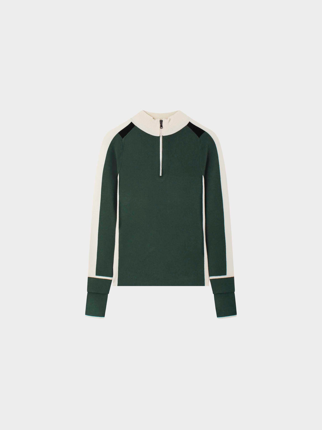 Thumb Hole Sweater-Green