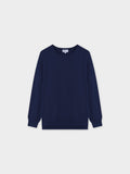 Oversized Lightweight Sweater-Navy