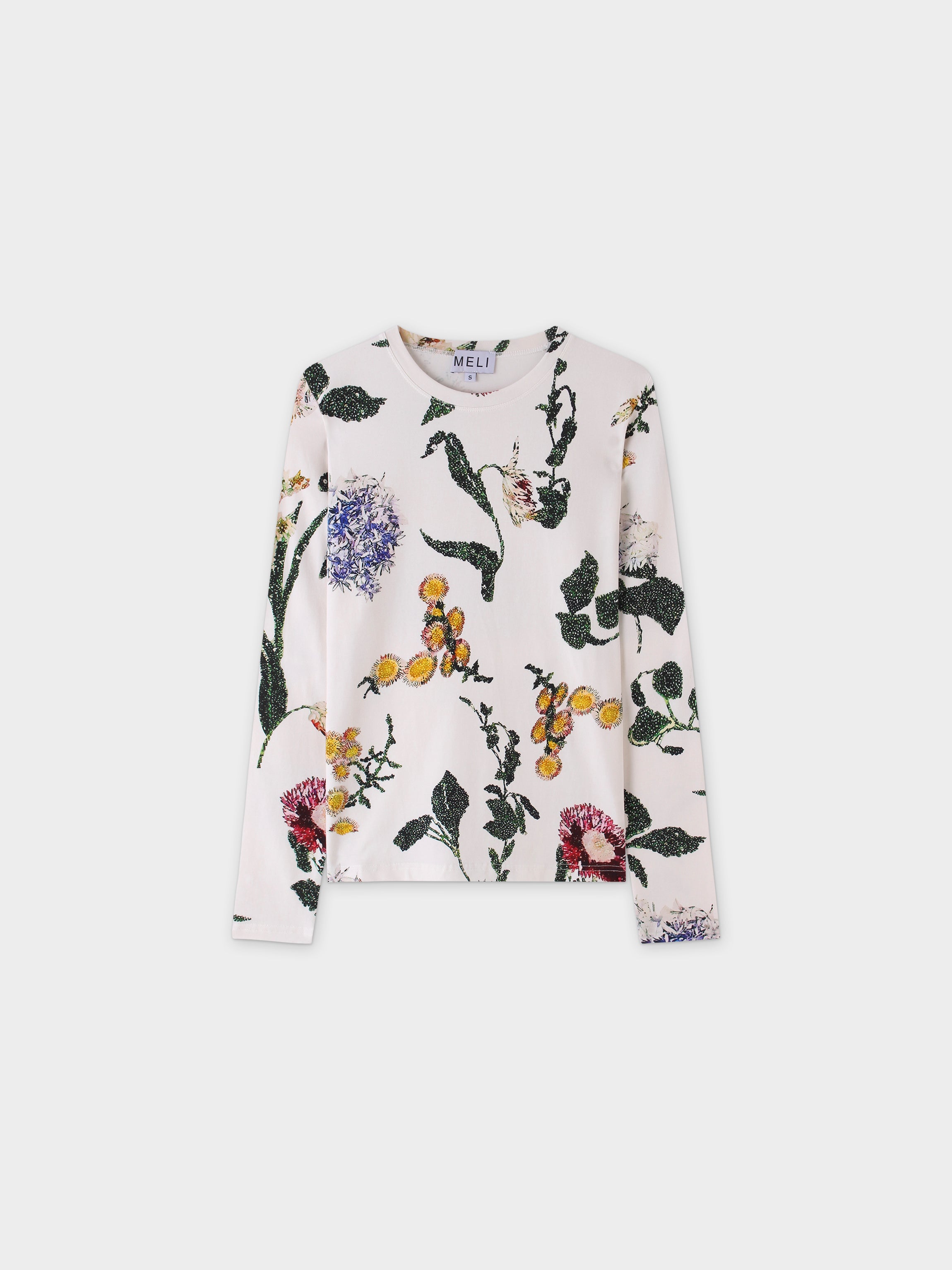 Printed Modal Tee-Oscar Floral