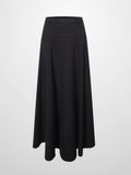 Wool Blend Yoke Skirt 37