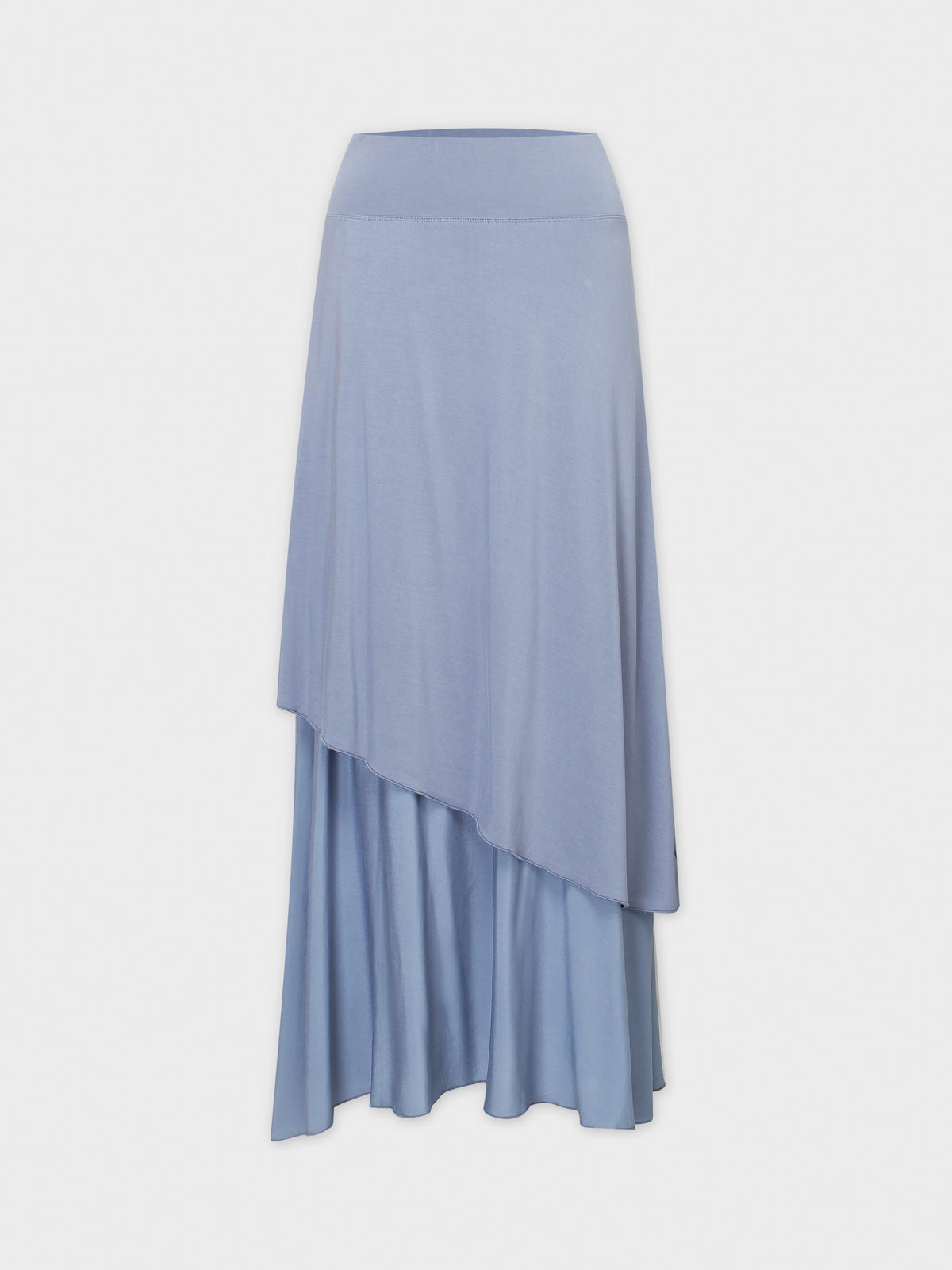 DOUBLE LAYER SKIRT-BLUE