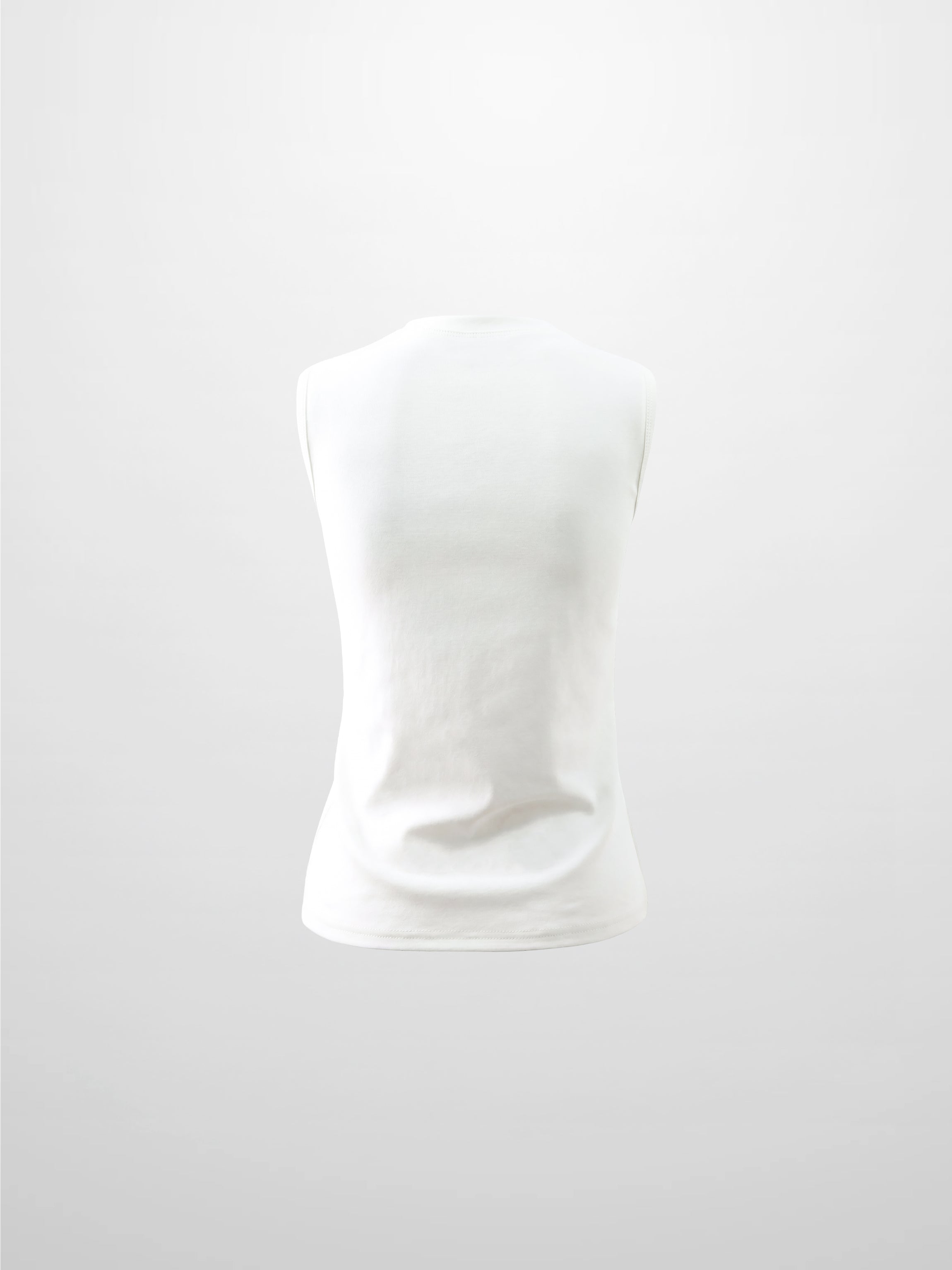 Sleeveless Tee-Lemon