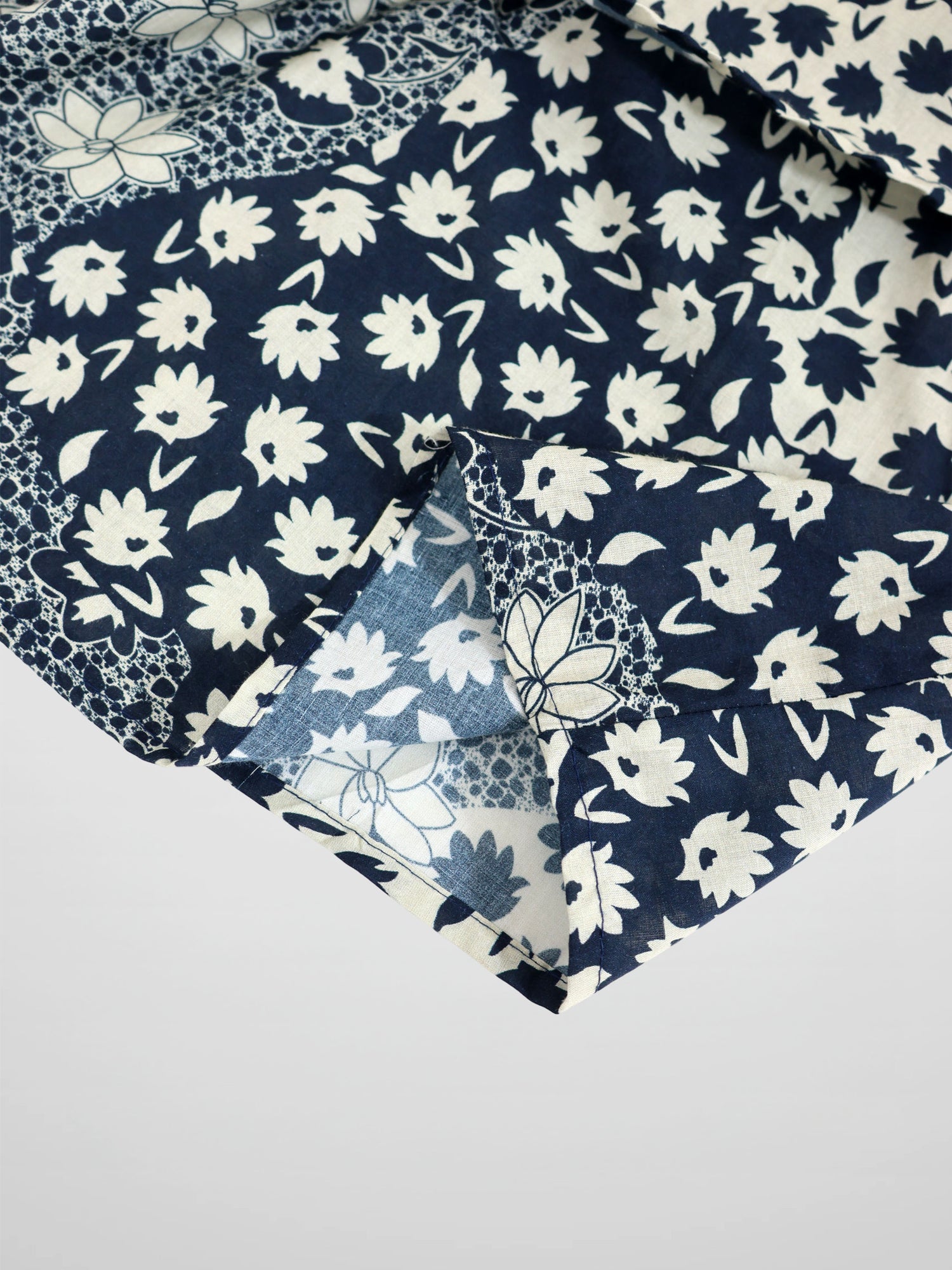 Ruched Top Layered Skirt-Kaleidoscope Floral