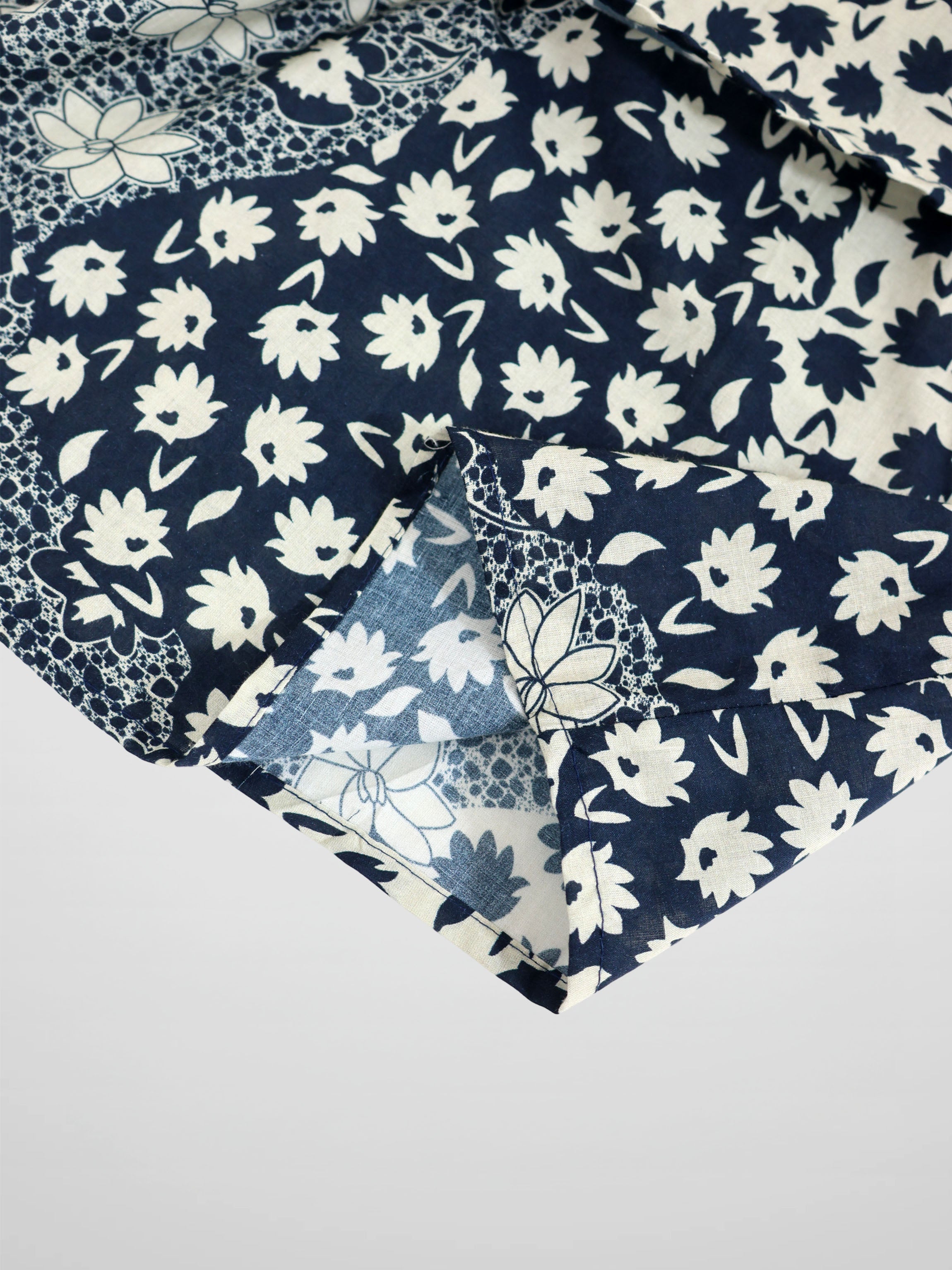 Ruched Top Layered Skirt-Kaleidoscope Floral