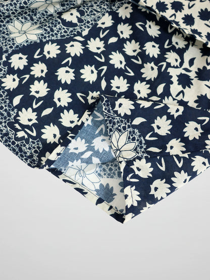Ruched Top Layered Skirt-Kaleidoscope Floral