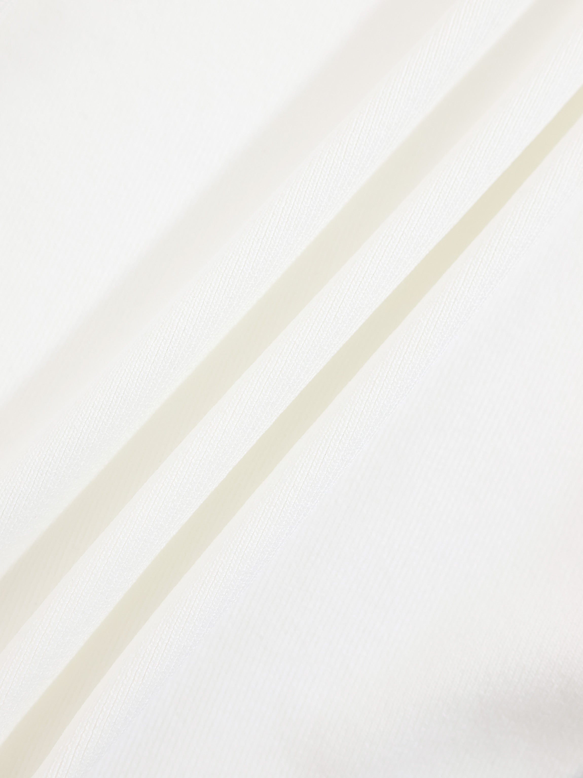 Gold Button Crop Cardigan-White